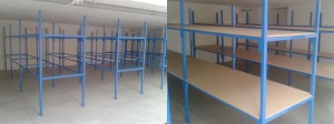 Rafturi metalice modulare